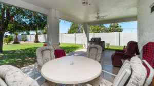 Patio in Jones Family Care Home