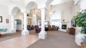 Living room of Jones Family Care Home