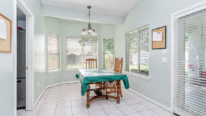 Dining area in Jones Family Care Home