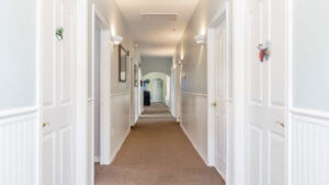 Hallway in Jones Family Care Home