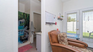 Bedroom with private bathroom in Jones Family Care Home