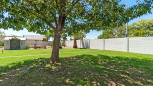 Backyard of Jones Family Care Home